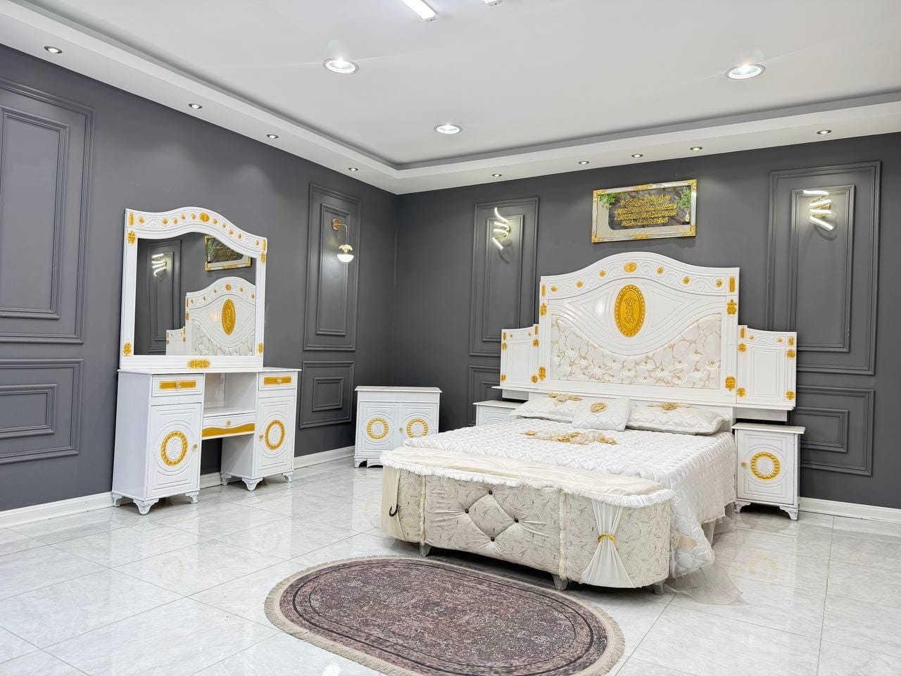 السعر // مليون فقط 😍

🔅تفاصيل الغرفة المرمري  ....

خارج ٤ملم ام دي اف 🔺
وداخل معاكس  ٣ملم 
صبغ حراري  درجة اولى 

عدد القطع  ٧ قطع 😍
🔺1 //جرباية  قياس  ١٦٠ × ٢٠٠ 
🔺//ميز جانبي ايسر قياس ٥٠
🔺2// وميز  جانبي  قياس ٥٠
🔺3// زاوية ارتفاع مترين عرض ٨٠
🔺4// وميز بلازمه  
🔺5//وميز مراية ارتفاع مترين عرض ١٢٠
🔺6// وكنتور ٦ باب  ارتفاع مترين و١٥ طول ٣ متر و١٥

القطعه الثامنة حسب الطلب شازلون
سعرها ٥٠ الف ❤️

(توصيل مجاني مركز بغداد )
التوصيل يشمل الشد مجاني 🔥
(اطراف ٥٠)
باقي المحافضات حسب البعد
شازلون سعرها ٥٠ الف
شازلون مخزن ٧٥ الف


**إذا كنت صاحب هذا الإعلان وتريد حذفه لأي سبب، رجاءا أرسل رسالة إلى الدعم الفني**