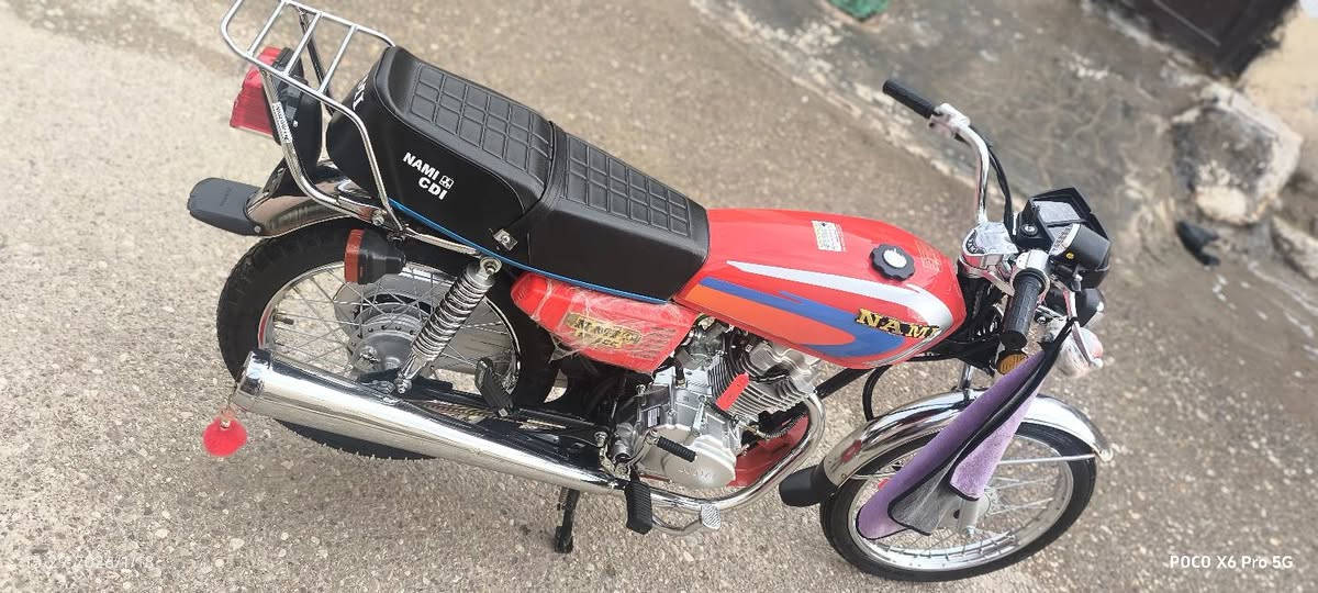 # سلام عليكم
دراجه ايرانيه نامه
مابيه اي نقص مكفوله كفاله عامه  ستخدام قليل كلش احلى من صوره
موديل 27اوراق سكنر 
الستفسار اتصال عل***********
