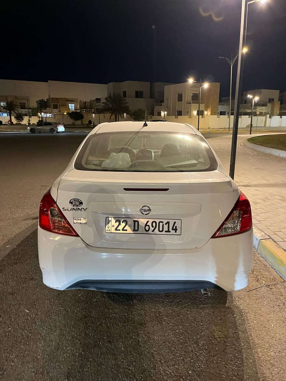 السلام عليكم
🔴للبيعNissan Sunny 
🔴سنة الصنع /2020
🔴حجم المحرك 1800المرغوب
🔴المسافه المقطوعه/173 الف كيلو
🔴ويل كب
🔴 رقمها اربيل باسمي ثاني يوم تحويل 
🔴ضرر السيارة / قطعه وحده الصندوك بدون دواخل مكفوله 
🔴 عليها ادامة كامله متصرف عليها دينار 
🔴موقع السيارة / صلاح الدين /تكريت
🔴السعر /118 وبيها مجال بسيط 
🔴 رقم صاحب السيارة/***********
