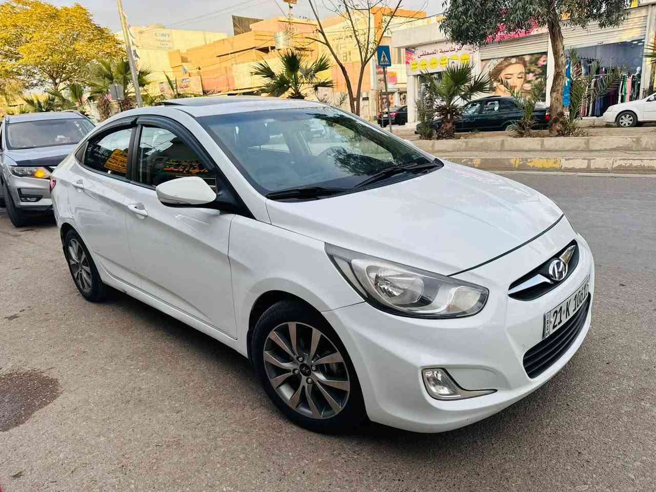 اكسنت للبيع موديل 2014 خدامات سلايت سياره حلوه كلش سعر 115مع مجال قليل للستفسار اتصال *********** كركوك, العراق
