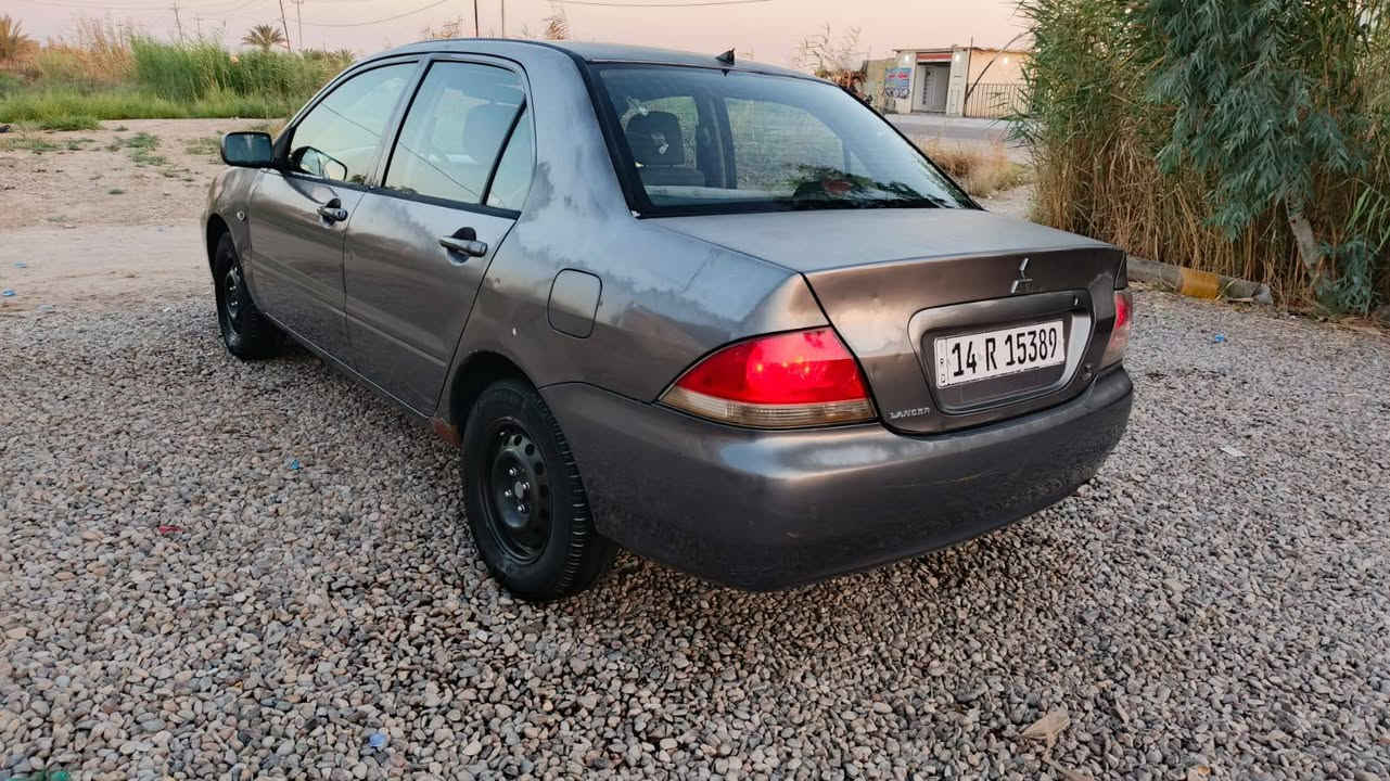 السلام عليكم
لانسر للبيع موديل ٩ كير أتو محرك 1600 رقم بصرة بسمي مشروع وطني سنوية جديد ل 31مابيهه كل نقص السعر 55العنوان  ديالى رقم الهاتف ***********
