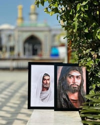 عروض عاشوراء • صورة A4 • إطار زجاجي
