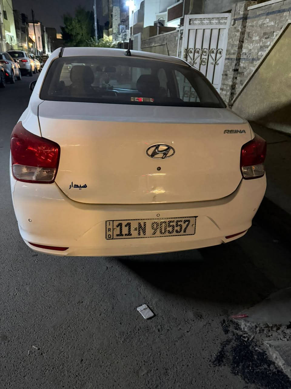سلام وعليكم للبيع هونداي رينا 2020 خليجي مكفوله من الصبغ رقم بغداد بااسمي ماشيه 78 كير مكينه مكفول بشرط الفحص تبريد ثلج السعر 96 ورقه ومجال بسيط للشراي مكان السياره بغداد المنصور ***********
