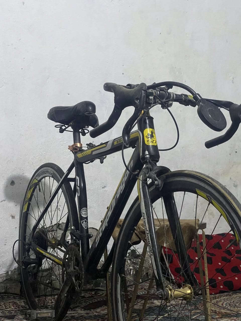 بايسكل رياضي صناعه يابانيه مال باله بعده
بتراب الشركه بس بي مشكله بًـ عكرب ماله بسيطه 
تصلح ب5الف اعتقد المهم 
الباسكل جديد امانه بس محتاج واريد ابيعه 
كله شغال بريكات تخم تايرات جدد تفحص وتاخذ مكاني بغداد مدينة الصدر اتصال *********** واتساب  سعره خاص خاص
