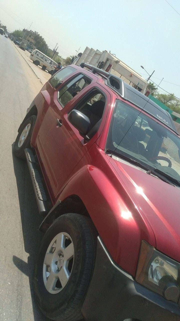 سلام عليكم
سيارة نيسان اكس تيرا2008 للبيع

سيارة وارد امريكي كلين بدون ضربه 

محركV6/4.0

سيارة جاهزه ما بيها اي نقص 

مكينه مجفته تجفيت مضبوط غراض اصليه

رقم ديالى الدولي وين ما يعجبك حول 

مكان بغداد مدينه الصدر السعر95

*********** اتصال او واتساب
