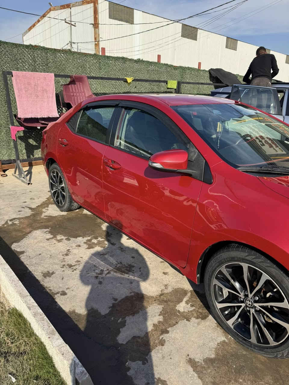 السلام عليكم 
كورلا 2017 للبيعse
الضرر شبر بل بنيد راجع ع بارد بدون صبغ+ جاملغ الامامي الي من جهت السائق+ دعاميه الماميه +باب السائق بارد/ موجود سونار بسياره
كير+محرك مكفوله 
تحكمات ستيرن + نضام الايكو ولسبورت+ رادار امامي+كامرا خلفيه +
السعر 133
الاستفسار خاص او***********
