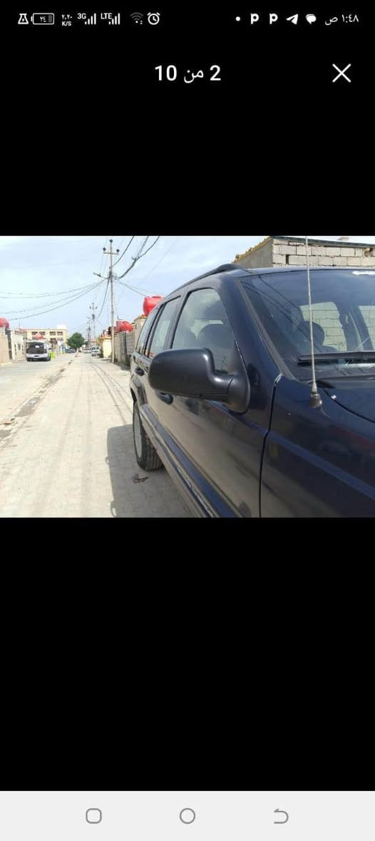 جيب كراند شيروكي wj موديل 2004
(محرك 4000 لتر ) 6 سلندر محرك جديد كامل بتفرعاته حاويه بلاد ✅

گير بحالة جيدة ✅

عقل جديد ✅

ضفيرة محرك وقاعدة فيوزات جدد ✅⚡️

طخم تاير جدد ✅🛞

باتري جديد ✅🔋

كهربائيات جميعها شغاله ✅⚡️

السيارة مصبوغة عام جمالية ✅

البصرة / الزبير

 ***********

***********
