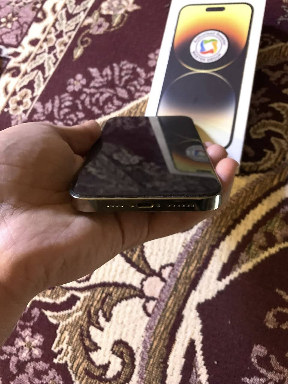 سلام عليكم 

ايفون 14 pro max 

جهاز ماستر نموذج A/AA

ذاكرة 256  

بطارية 83 

جهاز استخدام شخصي نضافه فوول شخط واحد مابي مامستبدل اي شي شخط واحد مابي   

سعر 875 وبي مجال


**إذا كنت صاحب هذا الإعلان وتريد حذفه لأي سبب، رجاءا أرسل رسالة إلى الدعم الفني**