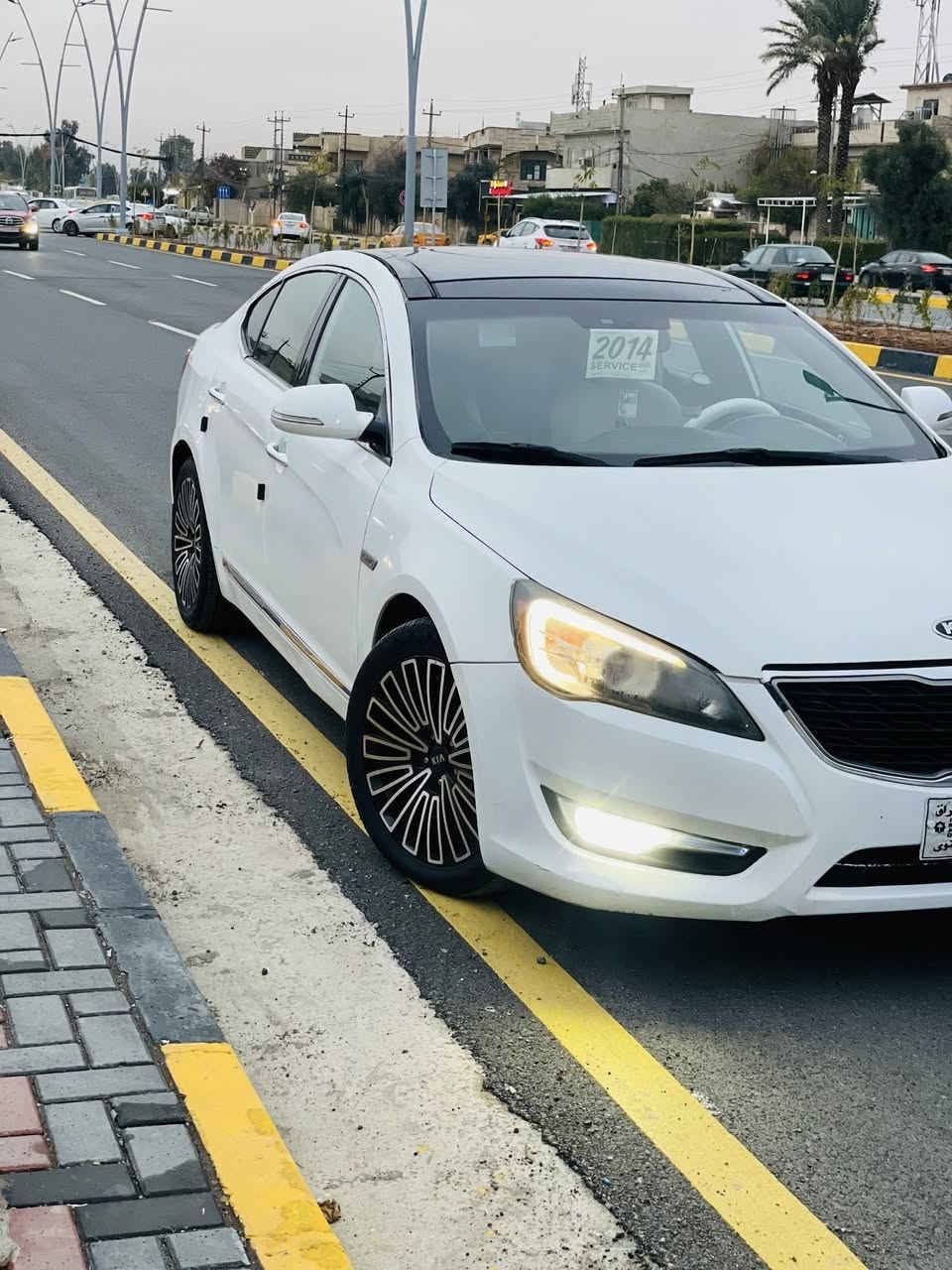 السلام عليكم

كيا كادينزا 2013 vip

حدادية سياره كفاله بدلتها قبل شهر نفض بلكامل اصليه وكاله مع تايرات جديده اصليات وادامه بلكامل منضومة الاحتراق بلكات ونوزلات 

السيارة فول ١/١ 

المواصفات✅

✅ محرك 3500 دوش 6 سلندر 

✅ تشغيل بصمة مع بصمة الابواب الاماميه 

✅ نظام ترحيب

✅ انارة بالمرايات والابواب الامامية

✅ كاميرا وحساسات خلفية

✅ حساس ماسحات

✅ بردة خلفية متحركة

✅ كشنات كهربائية جلد تدفئة وتبريد

✅ لوحة تحكم بالكشن الخلفي + تدفئة

✅ تحكم كامل بالستيرن

✅ شفتات ستيرن رياضي بلادي 

✅ نظام ترحيب   

✅ مري شفط مع الاشاير

وباقي مواصفات الكادينزا معروفه

ملاحظة : السياره ظررها صفحة اليمين جهة النفر وسياره مصبوغه صبغ عام ورقمه نينوى صدامي وسياره ب الحقيقه احلا من صور

سعرها : قفل٨٠ ورقه 

التواصل : ‭٠٧٨٨ ١٠٠ ٧١٧٧‬
