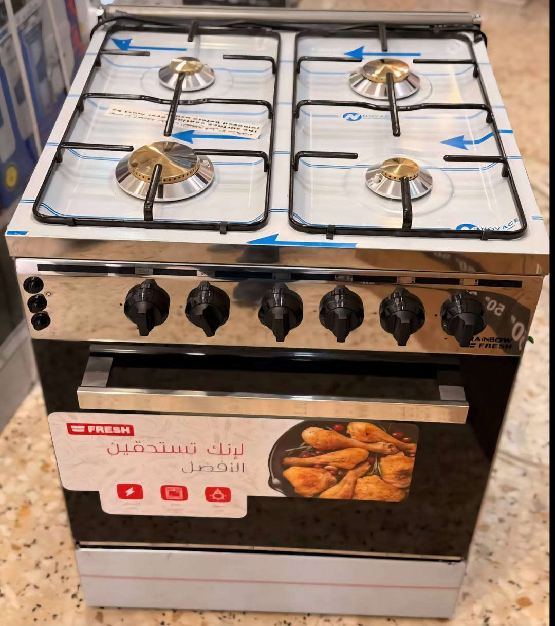 أكيد، هذا شرح مرتب ومفيد عن طباخ الفراش (الغاز) 4 شعلة بقياسين 60×60 و 50×50 👇
🔥 طباخ الفراش 4 شعلة – قياس 60×60
✅ المميزات:
حجم كبير (60×60 سم) مناسب للعوائل
4 عيون (شعلات) بأحجام مختلفة للطبخ السريع والبطيء
سطح قوي (ستانلس ستيل أو حديد مطلي) يتحمل الحرارة
مفاتيح تحكم أمامية سهلة الاستخدام
شبك حديد ثقيل يثبت القدور بشكل ممتاز
🔥 ليش تختاره؟
إذا عندك مطبخ واسع
إذا تطبخ بكميات كبيرة
مناسب للاستخدام اليومي المكثف
🔥 طباخ الفراش 4 شعلة – قياس 50×50
✅ المميزات:
حجم أصغر (50×50 سم) مناسب للمساحات الضيقة
نفس عدد العيون (4 شعلات)
استهلاك غاز أقل مقارنة بالكبير
خفيف وسهل النقل
🔥 ليش تختاره؟
للمطابخ الصغيرة
للعزاب أو الاستخدام الخفيف
إذا تريد خيار اقتصادي
⚖️ الفرق بين 60×60 و 50×50
الخاصية
60×60
50×50
الحجم
أكبر
أصغر
الاستخدام
عائلي
خفيف / فردي
القوة
أعلى
متوسطة
استهلاك الغاز
أكثر
أقل
المساحة
يحتاج مكان
يوفر مساحة
💡 نصيحة للبيع أو الإعلان:
إذا تريد تبيع:
قل: "متوفر عندنا جميع القياسات وبأسعار تنافسية"
ركز على التحمل + توفير الغاز + قوة النار
العنوان الحمزه الغربي شارع 60 مقابل النادي الرياضي القديم مجاور جامع الإمام علي ✅️✅️✅️✅️✅️✅️


**إذا كنت صاحب هذا الإعلان وتريد حذفه لأي سبب، رجاءا أرسل رسالة إلى الدعم الفني**