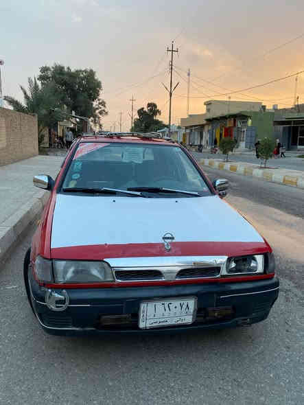 نيسان سني مديل91 للبيع السعر(27)بسمي شرط التحويل كير ومحرك16كابريتر بيها خيط صرف سياره كهربائيات كامل تدفئه شغال صدر امامي خلفي جديد صبغ بلادي سنويه ساقطه19 مكاني ديالى ناحيه السعديه
***********
