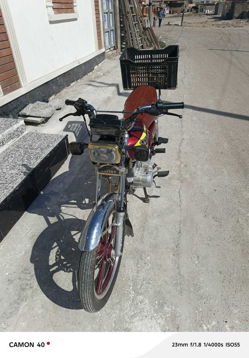 السلام عليكم من رخصة مدير الكروب دراجة نظيفة وجديدة السعر 650مكاني بغداد الشعب هاذا رقمي بي واتساب ***********,
