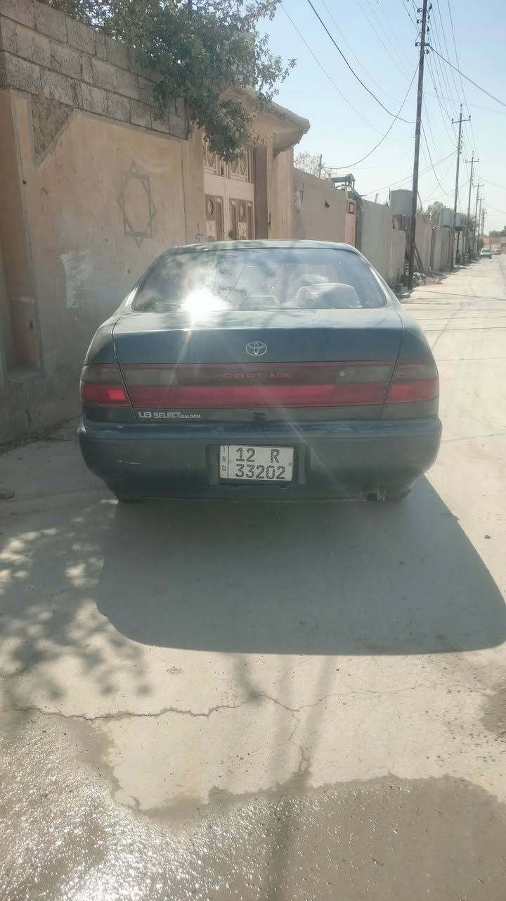 السلام عليكم ورحمه الله كرونا فرخ بطة موديل 1993 محرك 18ابو الجف تبريد تدفئة مصبوغة   وبوند والصندوق لغرض التحويل السيارة بدون ضرر  شرط وكالة ابو تحويل  السعر 57وبيها مجال ***********
