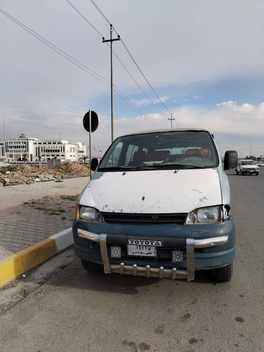 السلام عليكم 
تيوتا هاي ايس للبيع 
گير ومحرك كيا 2700
تستلم حصة گاز 40 لتر يومياً شرط الگير والمحرك والكهربائيات سيارة خير من الله مال خطوط ومال گاز 
رقم صلاح الدين شرط الوكالة 
السعر 23 وبيها مجال حگ الجية 
***********
