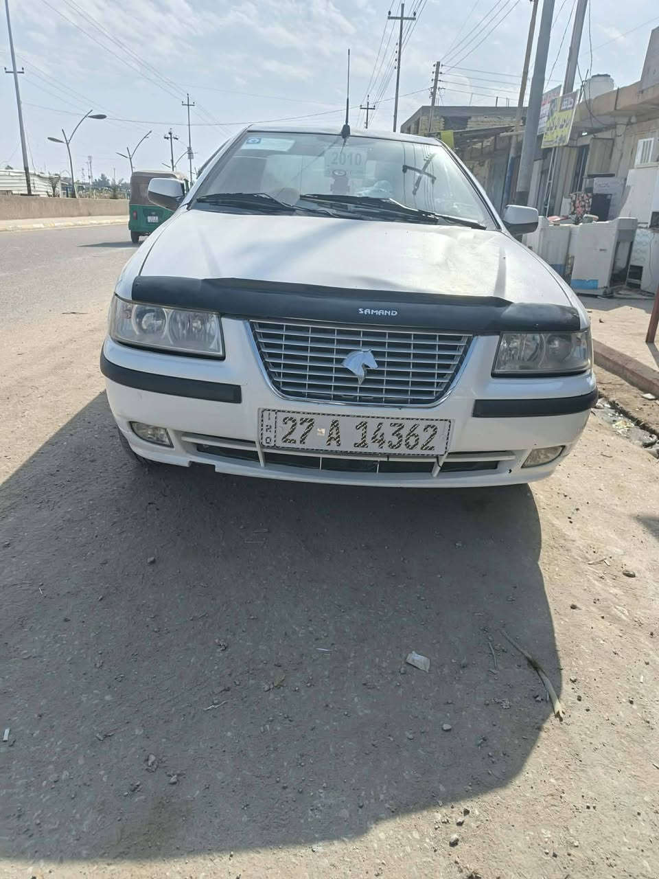 سلام عليكم ورحمة الله  سمند جديده لون ابيض رقم ذي قار دولي مكفوله من كلشي كلشي  على وضع الشركه السعر ٤٢ مكان السياره بل الناصريه الرفاعي  اي ستفسار حاضر  ***********  موديل  ٢٠١٠
