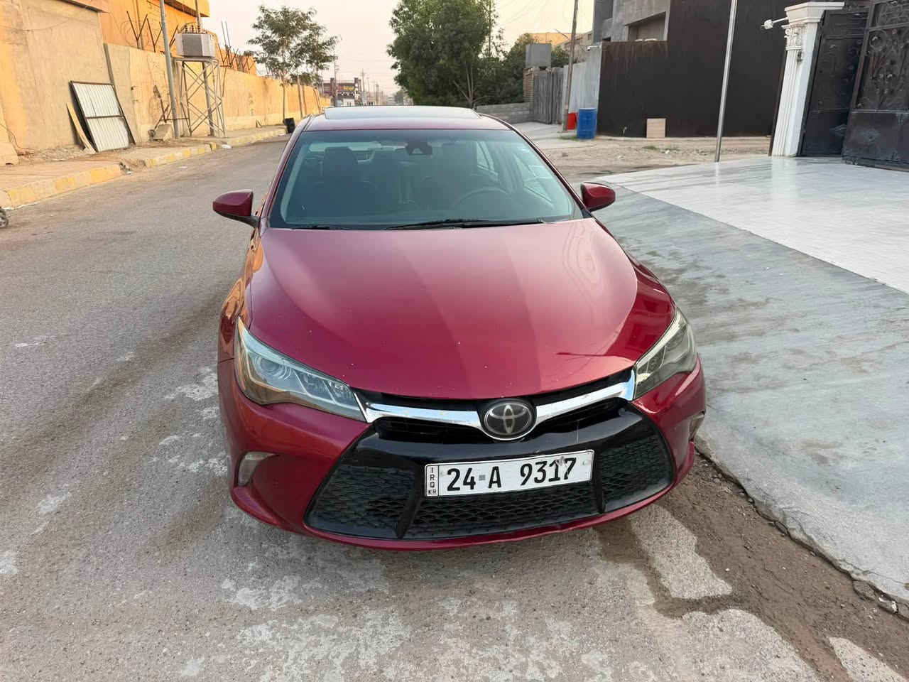 السلام عليكم
كامري 2016

xse  v6

فول موصفات 

بصمة 

لايت زنون بلادي 

تدفئة بالكشن

تبريد خلفي

سلايت 

ترحيب

رادار امامي ورادار قيادة 

نقطة عمياء بالمراية 

كشن نص جلد ونص مخمل 

شحن واير ليس 

الضرر بونيد وباب السكن وقبغ الجنطة بس صبغ بدون حادث

تخم تاير جديد 

بدون ايرباك السيارة بدون اي مصرف 

رقم دهوك بأسمي 

السعر 140$ 

***********
