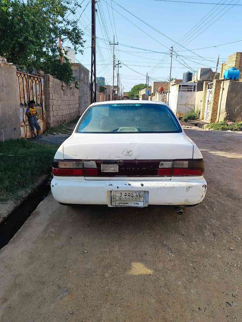 السلام عليكم 
سيارة كورلا للبيع موديل 94 تحويل مباشر سنويه 29 المحرك والكير كفالة 
السعر 46 وبيها مجال العنوان محافظة ذي قار قضاء النصر رقمي ***********
