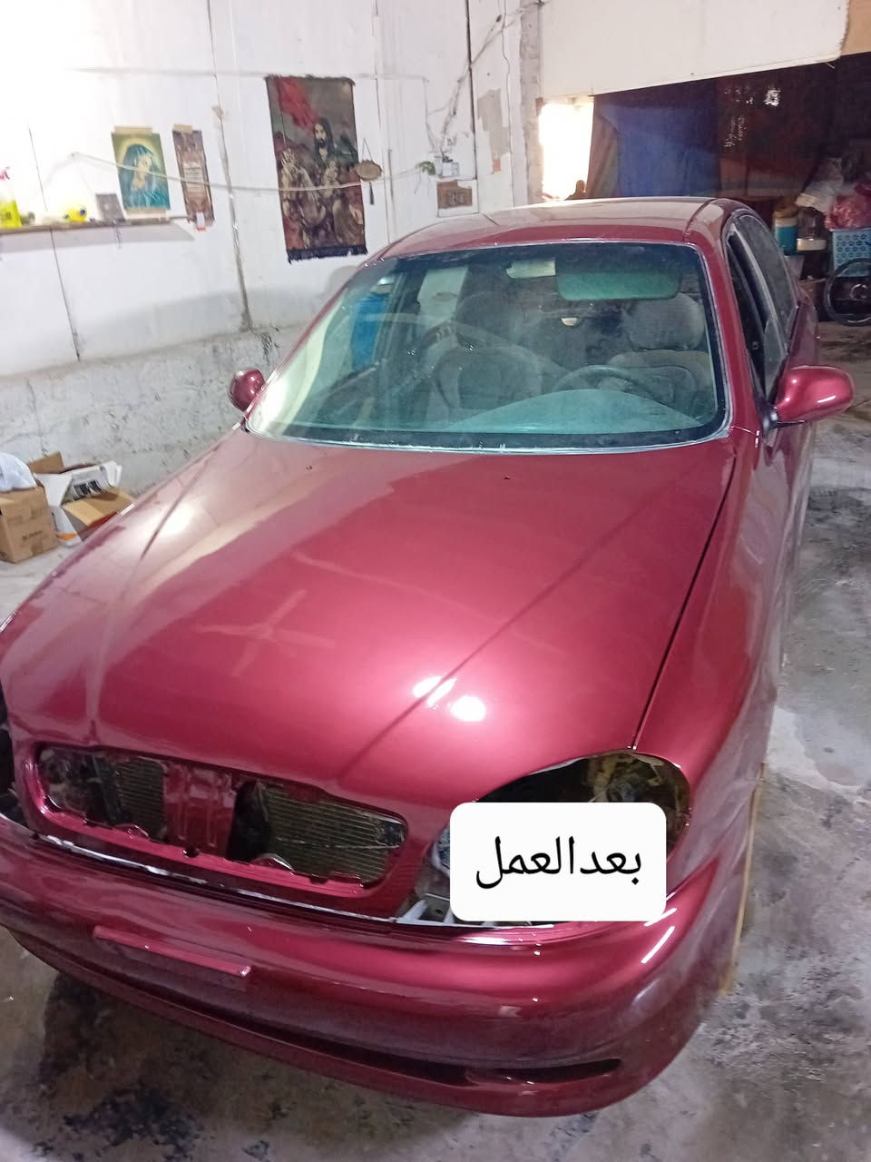 شي من اعمالي تعميرسيارات سمكره صبغ كماليات ادامه عامه حمام داخلي معه تصليح صبغ ويالع حراري طافي اوميتاليك بأسعارمناسبه مكاني زعفرانيه ***********
