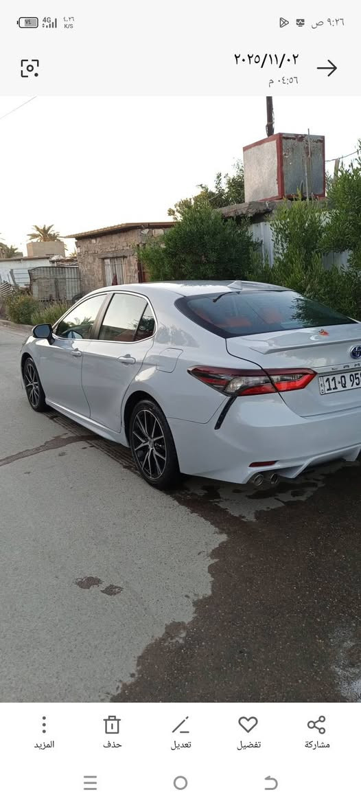 السلام عليكم كامري موديل 2023 امريكي
هايبرد - بانزين مواصفات وفئه se سياره جديده وخير من الله السونار مرفق بالمنشور السعر ١٦٠
***********
