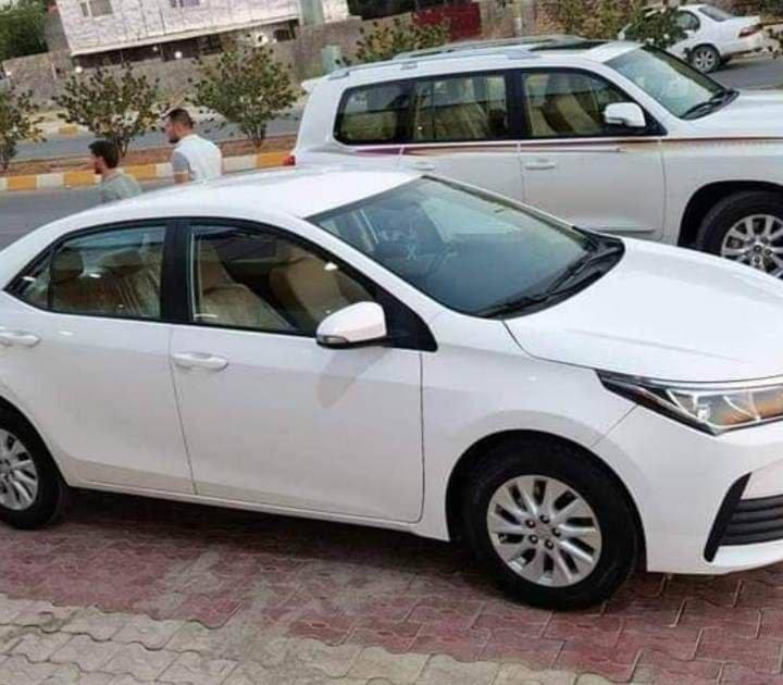 سلام عليكم 
كورلا موديل 2018 خليجي
se مواصفات
محرك 20
ماشية 160km
بيها صبغ جاملغ الخلفي صفحه السايق بـ الهلال 
كير محرك كفالة عامة صدر امامي خلفي تخم تواير كله جديد 
السعر 160 وبيها مجال بسيط شراي اتصل ودلل
***********
