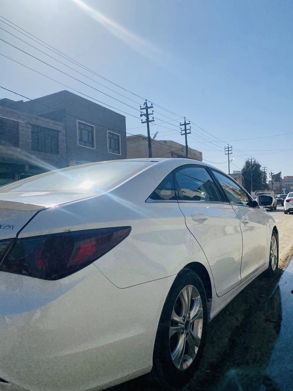 السلام عليكم ورحمة الله 

سوناتا  2011 بانوراما خليجي كلين تايتل.
2400 دوش 
رقم سليمانية شمالي
أبيض صافي مابي صبغ ولا ضربة
الصور واضحة 

السعر : 110$ بي مجال للشراي

***********
