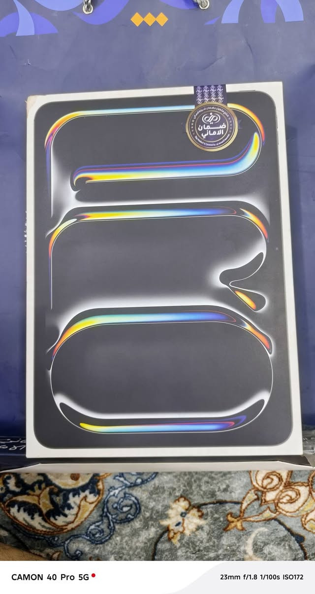 ipad 11pro M4
ايباد M4 بطاريته 95 نضافه 100 % كارتونته وملحقاته ويا 
ذاكرته 256 بعده بالضمان جديد كلش مستعجل على بيعته مكاني ناصريه وتوصيل موجود 
***********
