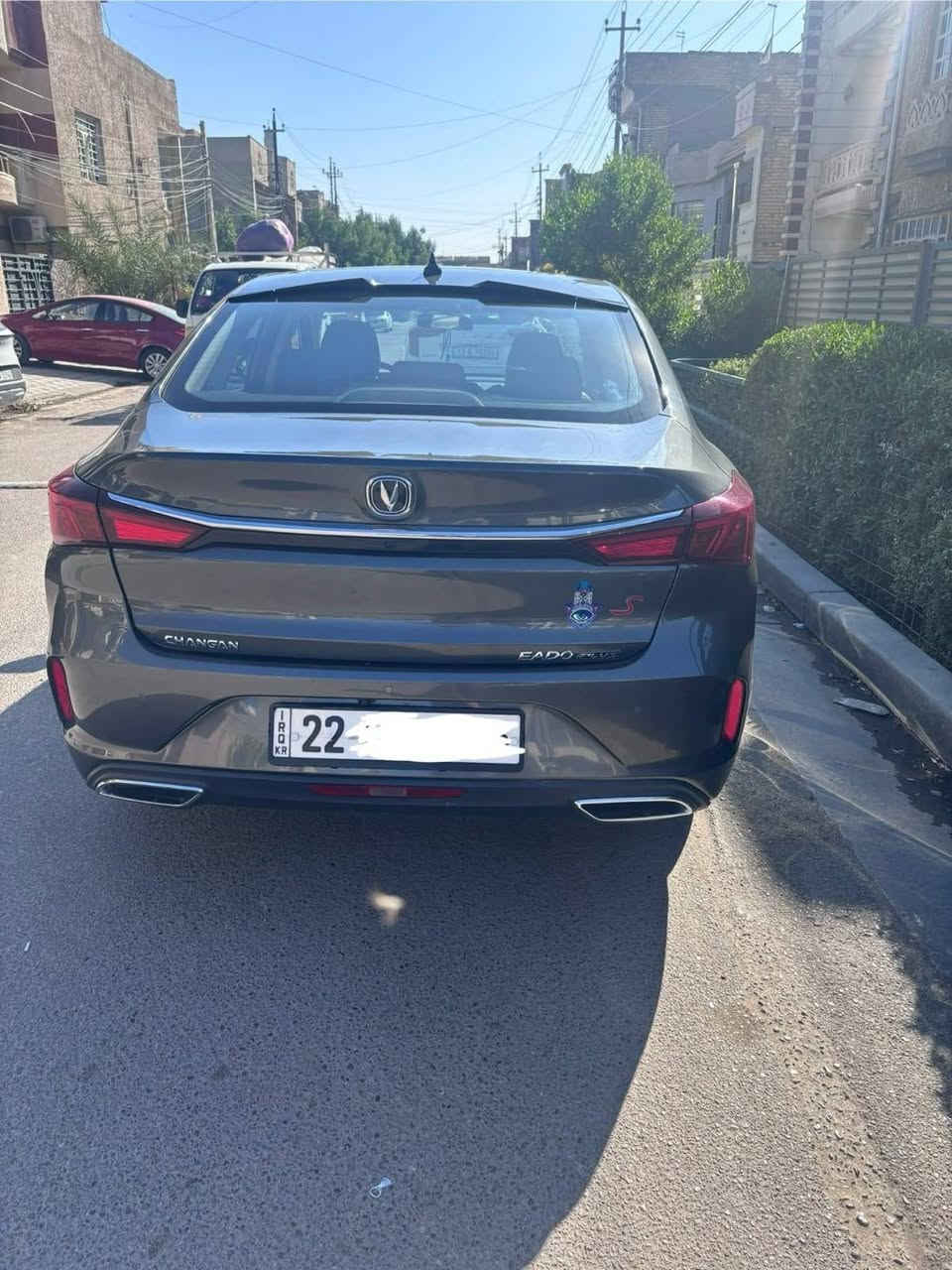 شانجان ايدو بلاس اس موديل 2022 فول مواصفات مكينة تيربو.. رقم اربيل ماشيه ٦٣ مكفوله ونظيفه جدا مال بيت عدا طخه بسيطه بالجاملغ الخلفي....
***********
