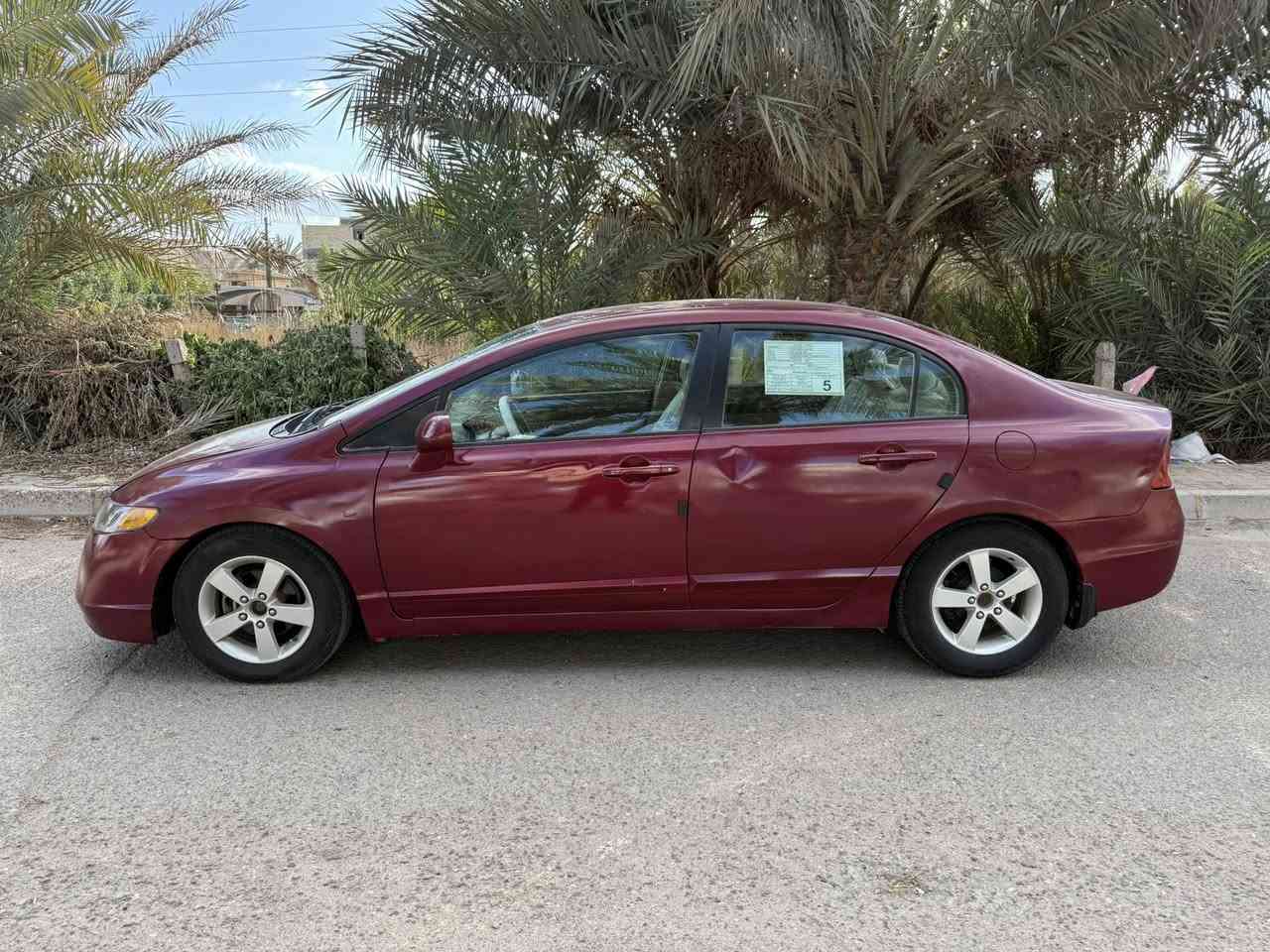 سلام  عليكم من رخصه لأدمن هوندا سيفك موديل ٢٠٠٧ وارد أمريكي ليبل واحد رقم بغداد مشروع وطني تحويل ثاني يوم تاريخ انته لسنوية ٢٠٢٧ كير محرك كفاله بلادي تبريد ثلج صدر نضيف كهربايات كله شغاله سنتر لوك ريمونت شغال تخم تاير داخل لسياره جديد شاشه تعرض كأمره امامي خلفي 
مكاني بغداد لدوره 
لسعر 58 وبيه مجال 
***********
