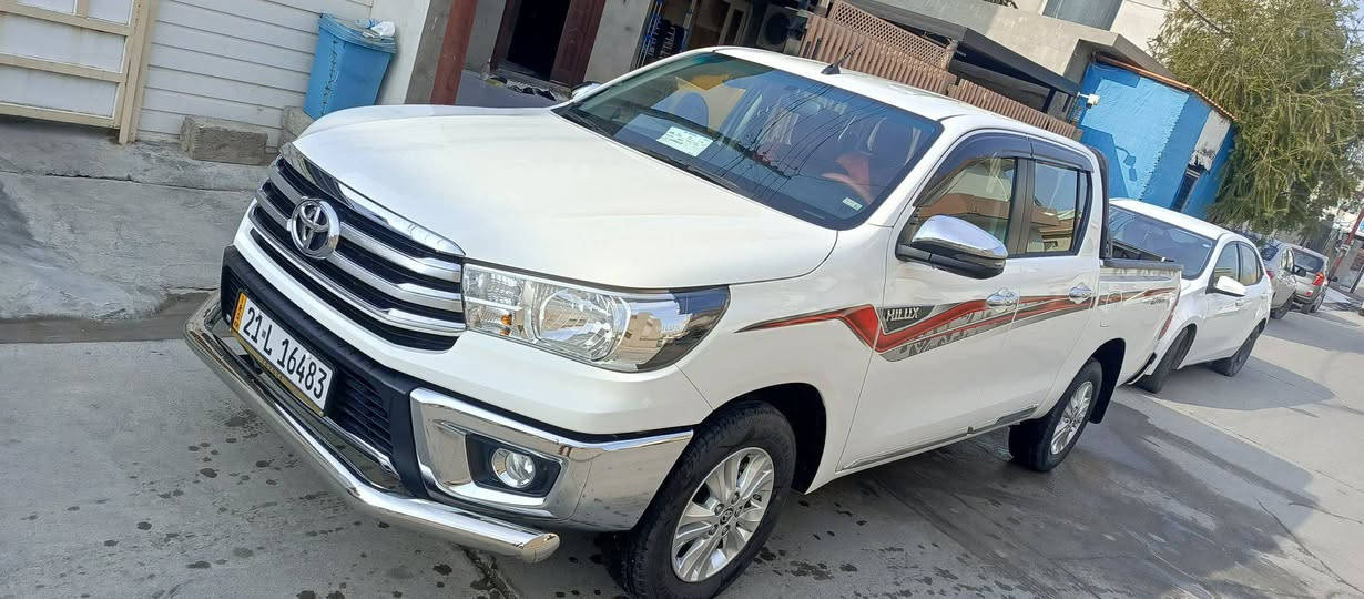 سلام عليكم تويوتا هايلوكس 2025 سياره كل جديد مال بيت سياره كفاله عامه كل شيء ما بيه ماشي سياره 7000 فول مواصفات واحد على واحد فقط بيها مكان رسعه عنوان كركوك اتصال ***********
