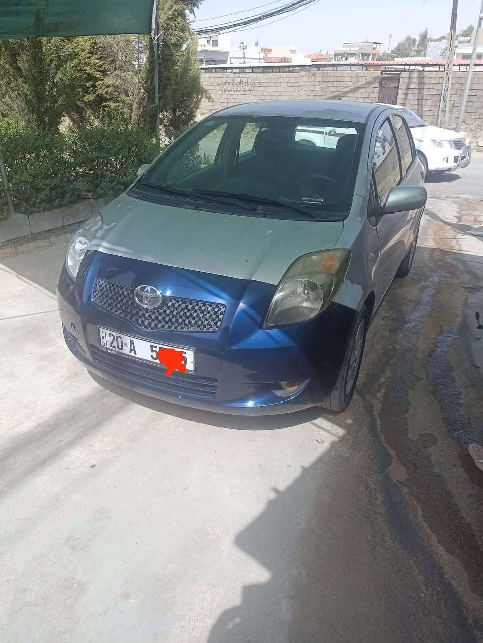 تيوتا يارس 
موديل 2007هزة وسنوية جديد لحد 2030تخم تاير جديد سيارة نضيفة مبدل فقط دعامية كير عادي سعر 68مكاني سليمانية استفسار اكثر ***********
