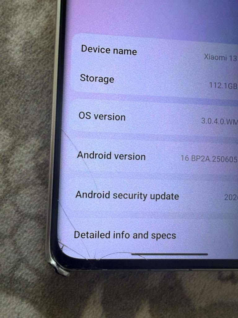 Mi 13 Ultra
Ram 16+16
Rom 1024 GB
Zoom 120X
Pubg 120fps
Camera 50MP 8K
Battery 5000
Charger 90W
نەکراوە تەنیا ئەو درزە بچوکەی تیایە بۆ گۆڕینەوە بە لاپتۆپ

بي هاي فطر صغير من كلاس لمراوسة مع لابتوب السليمانية, العراق


**إذا كنت صاحب هذا الإعلان وتريد حذفه لأي سبب، رجاءا أرسل رسالة إلى الدعم الفني**