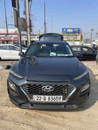 هونداي كونا 2021  محركها الفين دوش  رقم اربيل بأسمي مو بأسم شركة  شاشه...