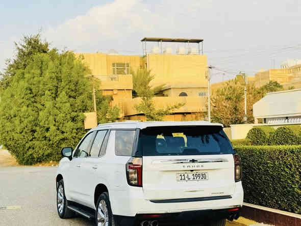 تاهو 2022  باسمي شخصيآ

السعر : 568$ وبيه مجاااال

اتصاااال : ***********

سياره البجم كبس بيه 3 قطع جاملغ خلفي وبابتين 

 #بغداد باسمي  شخصيآ تحويل ثاني يوم رقم جديد نكليزي وهزه جديده

عداد المسافة 71 Mi

المواصفات : 1/1

ويل كروم 

بصمه 

بنراما

5كامرات

كامرة دوارة 

حجم المحرك V8 5.3L

مرتبط بناقل حركة أوتو 10 نمر

رادار + تحديد مسار + مانع تصادم + نقطه عمياء مفتاح التشغيل بصمة

4 باب بصمة

تشغيل عن بعد 

كشنات منفصل 

دفع خلفي RWD 

اريل نفكيتر 

حساسات أمامية 

حساسات خلفية

لايت زينون + LED

بك لايت LED 

حساسات ضغط الاطارات 

اشارة في المرايا الجانبية 

تعليق لمس
هاند بريك كهرباء 

شاشة جبيرة حجم 17 + Apple Car play

شفتات مقود 

مثبت السرعة Cruise 
المودات والاوامر الصوتية 
مخرج منفذ الطاقة 

3 قطع تبريد

حركة المقاعد الأمامية كهرباء

ثلاجة 

تبريد لمس مناخين منفصلين 

3 قطع تبريد 

أوضاع القيادة Drive Mode 

أوتو هولد Auto Hold 

نظام مانع الانزلاق 

نظام نزول المنحدرات 

نظام تحديد المسار

نظام اطفاء وتشغيل

جديدة وبل عافية ع ياخذها 

بغداد
