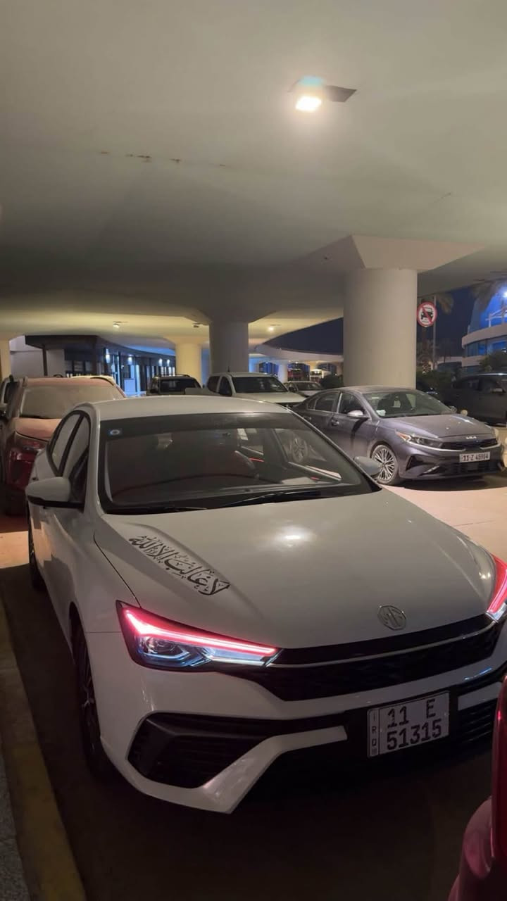 السلام عليكم
MG 5 Plus 2025 للبيع
خليجيه طلعتها من الشركة ع ايدي 
مكفوله كفاله عامه
ماشية 17 الف كيلو
مواصفاتها
تبريد قطعتين
بصمة ودخول ذكي
٣ وضعيات قيادة
٣ وضعيات ستيرن
شاشة جبيرة اندرويد اوتو وابل كار بلي 
داخل جلد ابيض ومخمل
اشاير بالمري
سايد بريك بصمه
اوتو هولد
مثبت سرعة
وشادلها داش كام اصلي شركة Lenovo
وشاد دوشمه جديدة وزارعلها لدات بالداخل
120$ وبيها مجال كلش بسيط 
***********

