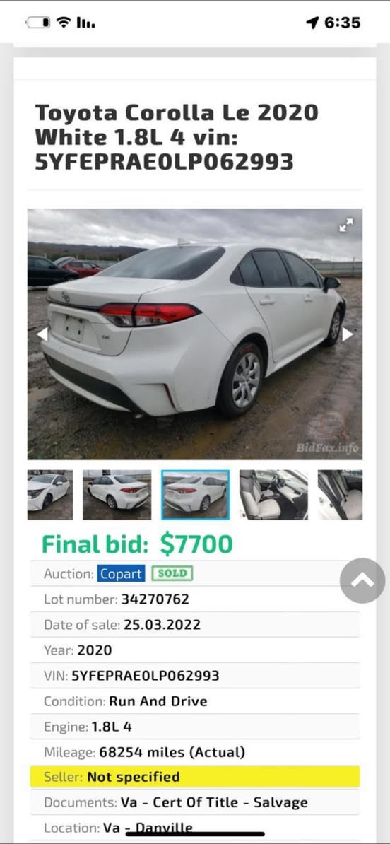 كورلا امريكي اربيل Le2020سعر145 ه***********
