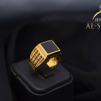 خاتم فضه عيار 925 💍 صياغه ايطاليهvib 🇧🇪 طلاء الذهب عيار k24⭐️ معى الما...