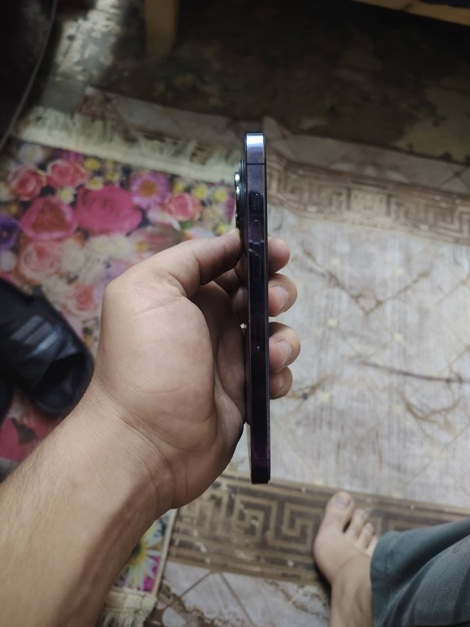 سلام عليكم
14برو ماكس شرق أوسط ماستر ذاكره256
مبدل بطاريه اصليه وشعار كامره بس
مكفول كفاله عامه ملحقاته كارتون الاصليه وكيبل
السعر715
العنوان مدينه الصدر
الرقم***********
