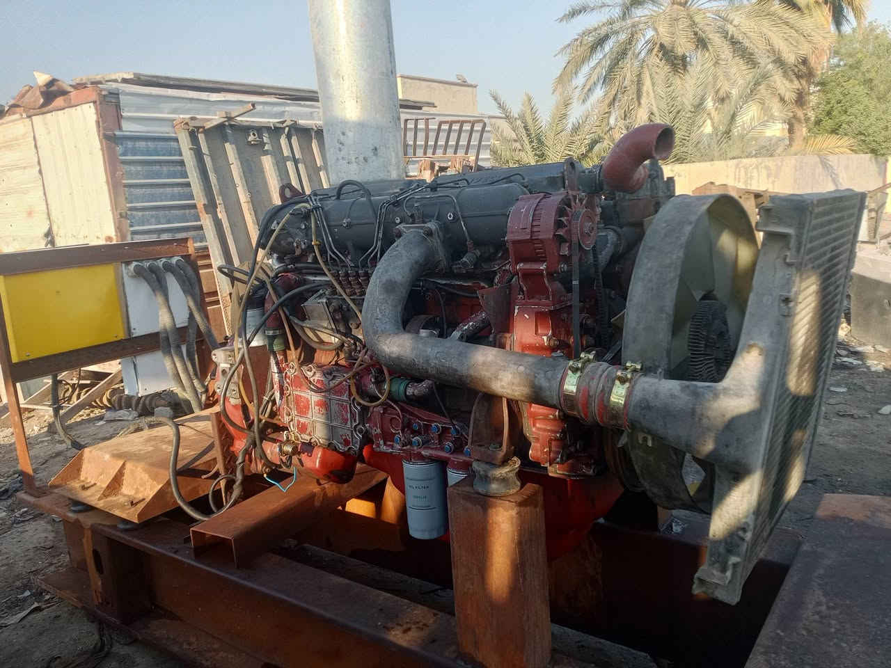 السلام عليكم للبيع مكينه افيكو 137 /أستندر 10 تجفيت جديد شاصي تسكام جديد+بورد مانقه بس راس توايد/  استفسار ***********
