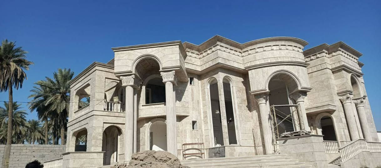 عمل واجهات مرمر بأيادي محترفه ومتخصصة بل مرمر والحجر طرق حديثه وأنسب الأسعار وأحدث التفاصيل للاتصال *********** #بغداد #مرمر #جادريه #رخام @إشاره@متابعين
