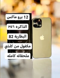 ايفون 12 برو ماكس • 256 • مكفول