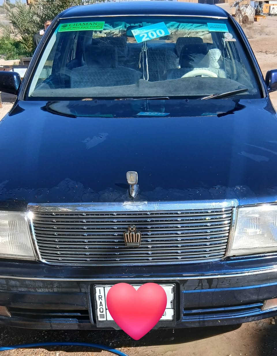 السلام عليكم راس الثور تكم لون نيلي سياره مكفوله مديل 2000رقم بصره مداور ثاني  يوم السعر95  ***********
