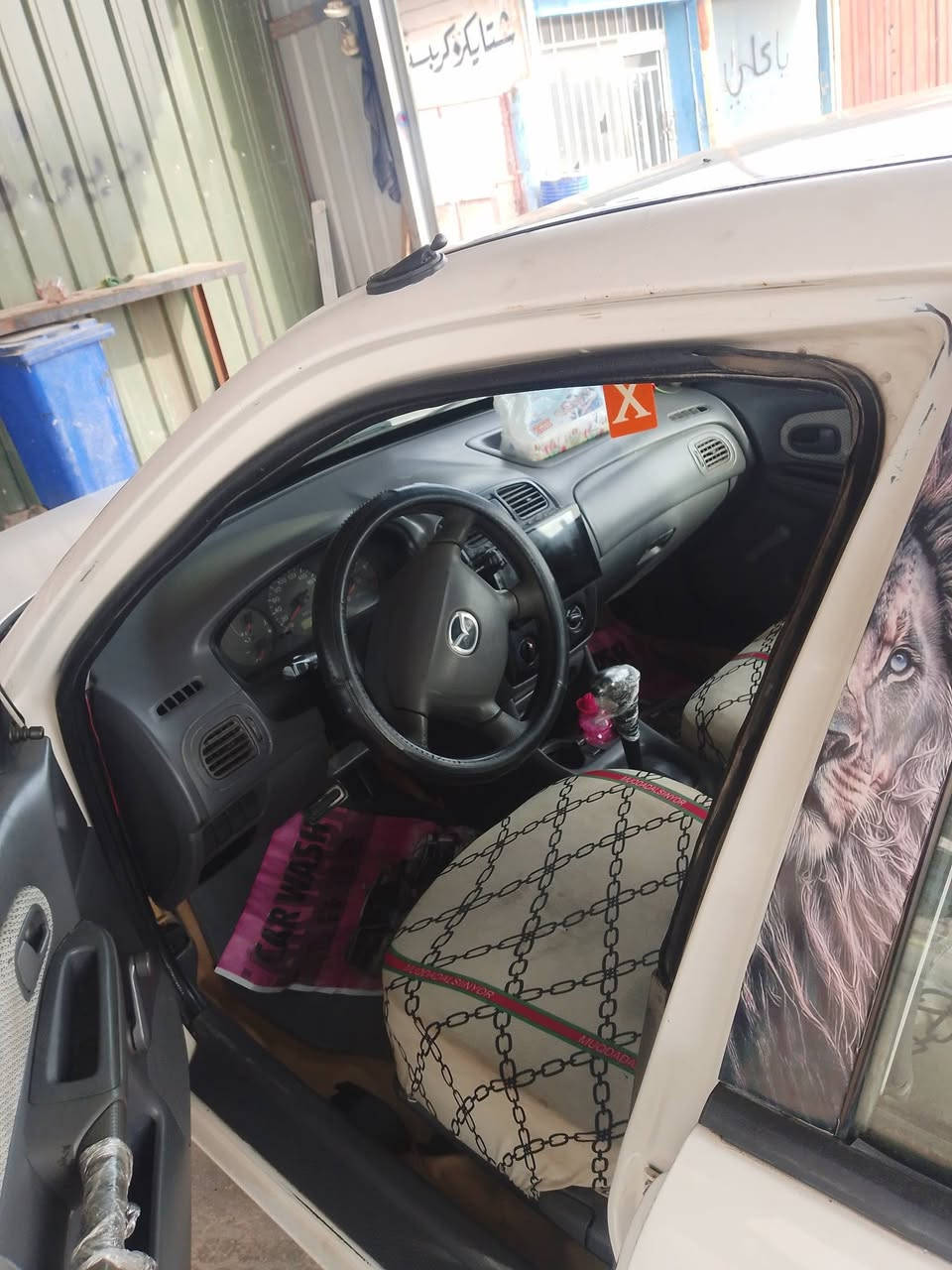 ماصده للبيت فقط 323 موديل 99 السيارة بسمي تحويل مباشر تبريد شغال السعر 40 موقع السيارة بغداد جسر ديالى طريق النهروان هاتف ***********
