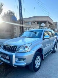 برادو موديل 2008 خليجيه محرك4سلندر بيه صبغ صفحه الايمنى والباقي مابي ش...