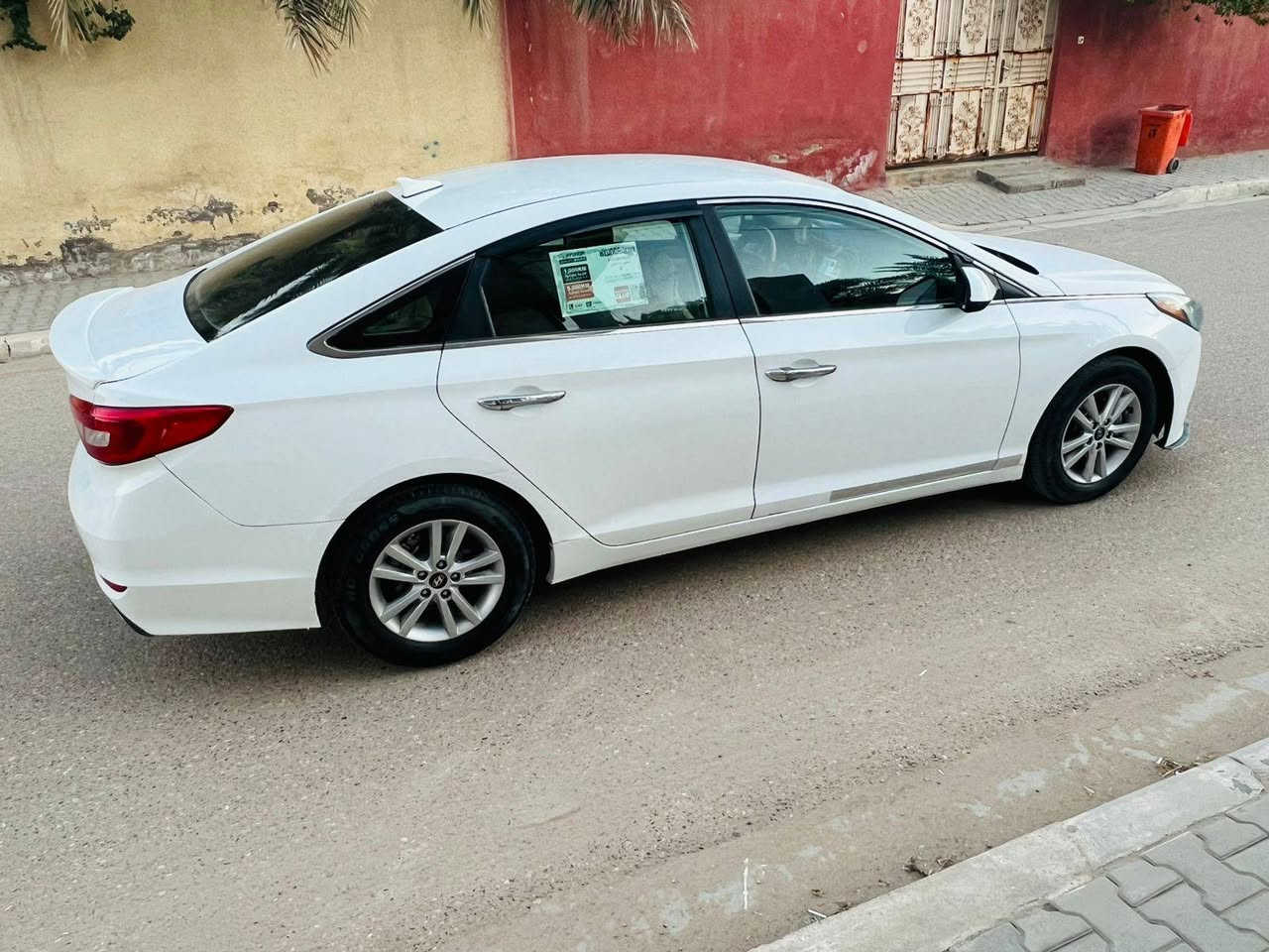 الهم صلي على محمد وآل محمد للبيع فقط هونداي سوناتا موديل 2016 وارد أميريكي مكفوله من الضربه حادثه فقط جاملغ وباب  والكص والعيب الشرعي رقم البصره  تحويل ثاني يوم بأسمك مكينه وكير كفاله حداده ميه بل ميه تخم تاير جديد كهربائيات عامه شغاله سنتر لوك شغال ريموت تقفيل تفتيح السياره جاهزه للخير مال جناي السعر 115 العنوان بصره قضاء الل وبيك خير وتدلل ***********
