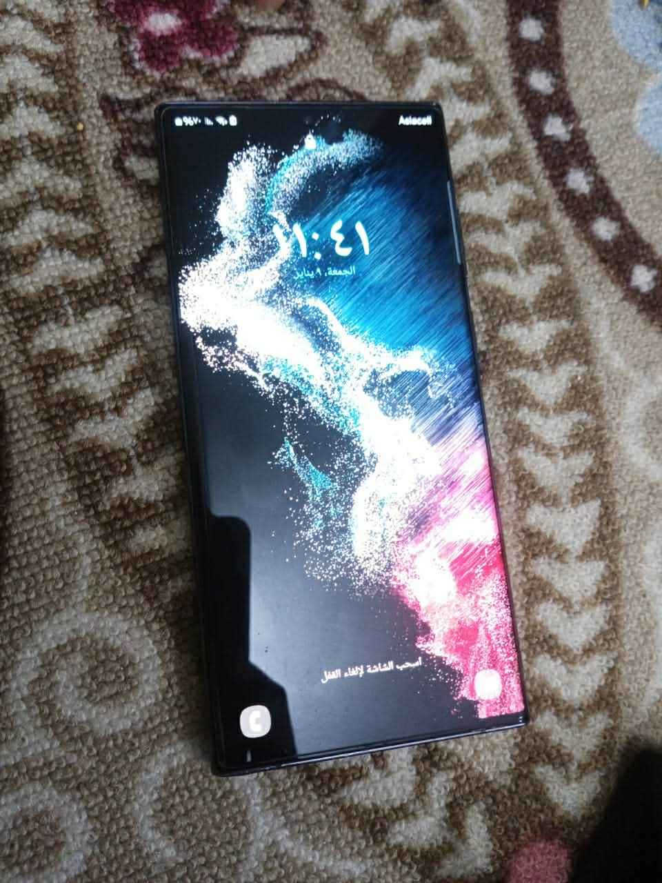 جهاز سامسونج اس 22 الترا لون اسود نضيف ذاكره 256 العشوائيه 12 جهاز جان متروك غير مستخدم بدون ملحقات للبيع سعر 575 وبي مجال مكاني نجف حي ميسان رقم الهاتف *********** كربلاء, العراق
