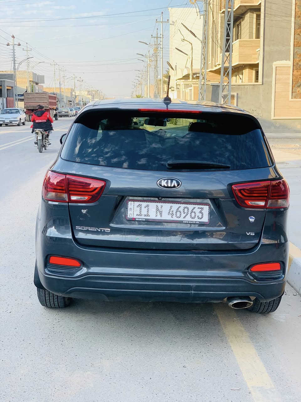 يا الله
سورنتو ٢٠١٩ وارد أمريكي رقم بغداد
٦سلندر
٧راكب
قطعتين تبريد
اشاير بالمرايه
تحكم استيرن 
كشنات جلد
مانع انزلاق 
ماشيه ٧٩ الفّ ميل حقيقي 
تخم تاير جديد
السياره خير من الله محرك وكير وصدر تبريد ثلج 
السياره مال بيت ما بيه نقص 
ضرره مبدل جاملغ السايق فقط
السعر ٢١٠وبيه مجال مكانه الانبار الفلوجه 
***********
