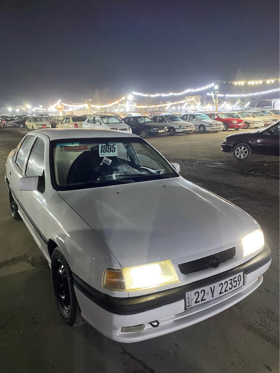 ئۆپل ڤیکترا مۆدیل ١٩٩٥مەکینە ٢٠ گیرحادی مەکینە بەشەرت هەتا بلی خاوینە بی خایس بی برانەوە سەنەوی تا٢٠٢٨ تازەیە تەکسیە کراوەتە خسوسی بی. تەقەو رەقە سحر ٣٥ مەجال شوین هەولیر ژم.***********: أربيل, العراق
