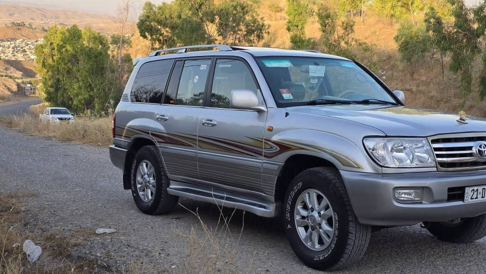 بۆفرۆشتن. 🩶🩶 للبیع

Land cruiser 2005 
مۆنیکا ٢٠٠٥ 
‏G.X.R
فوول مواسەفات 
تەحویلی ئەصڵ 

گێڕ ئۆتۆماتیک و ناو زەرد
سەلاجە و سڵاید 
فۆڕمیگا و قوفلی ئەکسل  دیفلۆک

سێ ڕیز کوشن و تەبرید مەرکەزی
تەنها خۆم بۆیاخم عامم کردۆتەوە لەسەر کاڵبونەوە و بۆ جوانی بێ ناوگرتن 
گێڕ و مەکینە و ئەکسلی بەشەرت

سەنەوی تا ٢٠٢٨ تازەیە و بەناوی خۆمەوەیە 
دەعمی بۆ دەعمی بەشەرت و چرکەی تیا نیە
چوار ویلو تایەو دەنلوبی بیلادیم کردۆتە ژێری لۆک.

ژمارەی خاوەن سەیارە 
            ***********  ***********☎️ الرطبة, الأنبار
