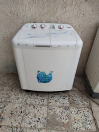 غساله للبيع نضيفه كلش غسل ونشاف وضمان سبوع السعر 50 الرقم 07782238189