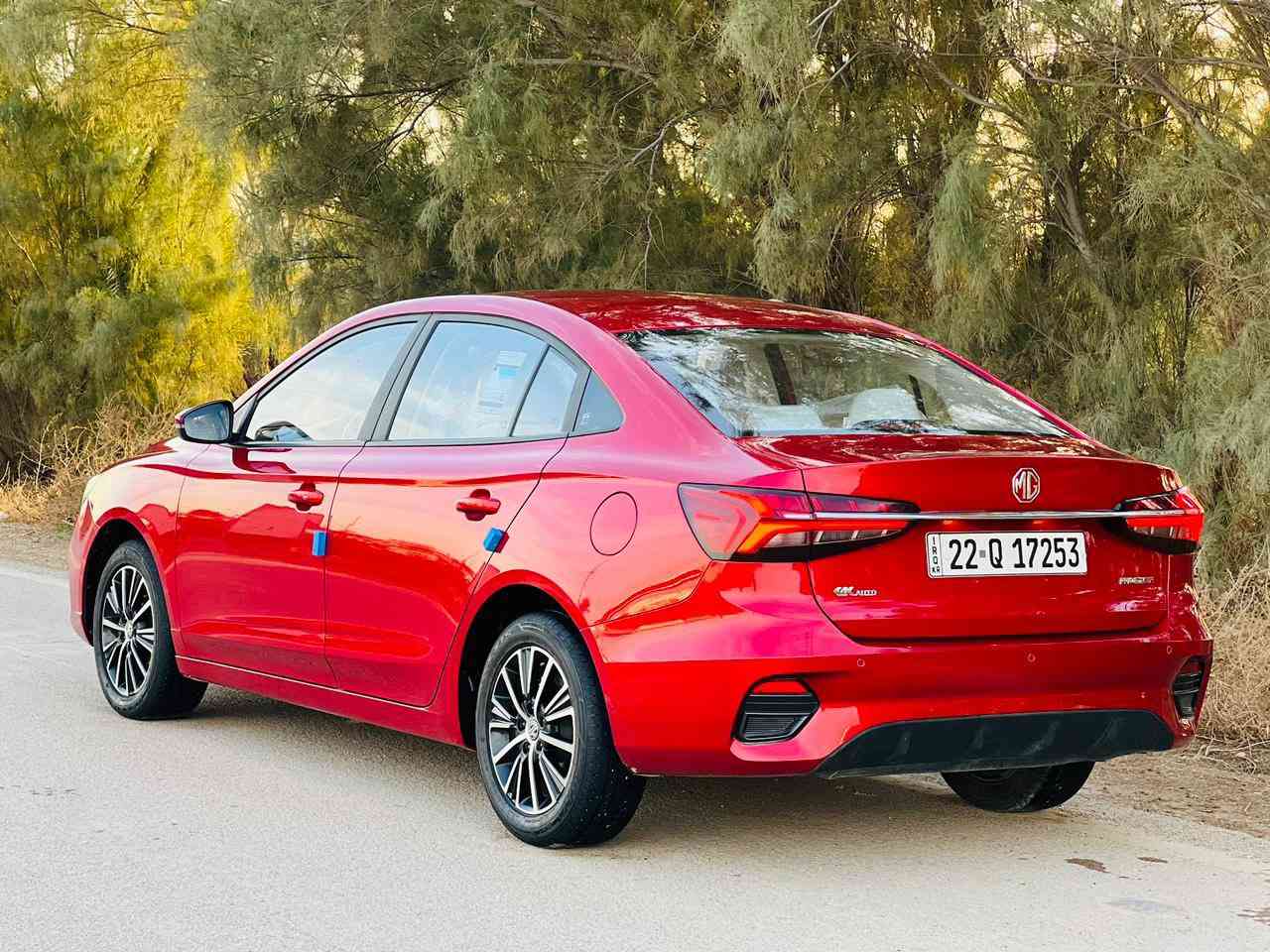 يا الله 
ام جي MG5 موديل 2025 زيرو ماشية 7 الف 
كفالة عامة من جكة دنبوس  ضمان شركة 
مسجلة بل ضمان فول موصفات رقم اربيل باسمنة 
هزة وسنوية جدد 
موصفات.      بصمة سلايت.   تحكمات استيرن    جيهتين. 
شاشة كامرة سايد بريك دكمة.   لد نهاري. نضام ايكو.  
نضام سرعة. قطعتين.   تبريد.  جام 4 اتو.  داخل ابيض. 
ملكي. لون موروني. فاتح.  مكاني 
بغداد. السعر (115 ) وبيها مجال.  التصال (***********)
